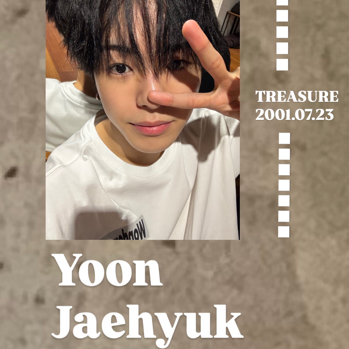 A moment captured by Yoon Jaehyuk (TREASURE)'s fan