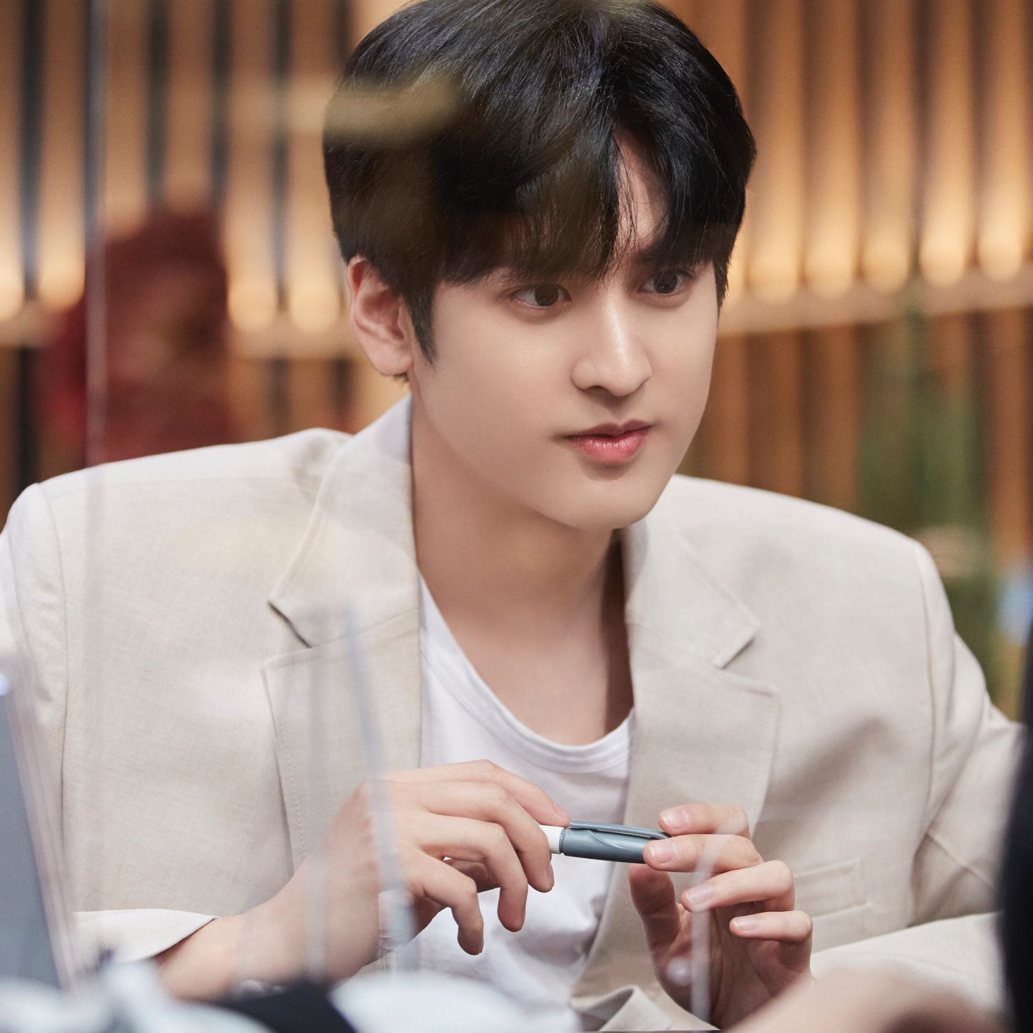 Recent activity shot of CHAN (iKON)