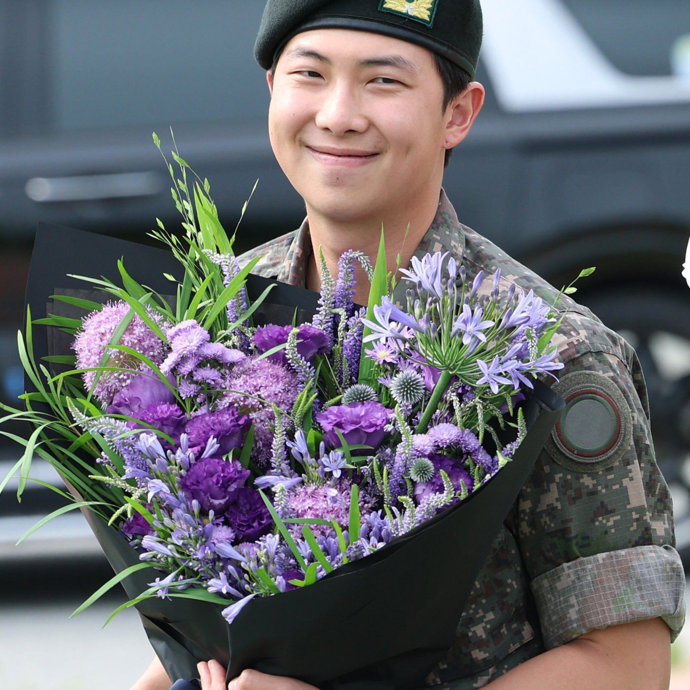 A moment captured by RM (BTS)'s fan