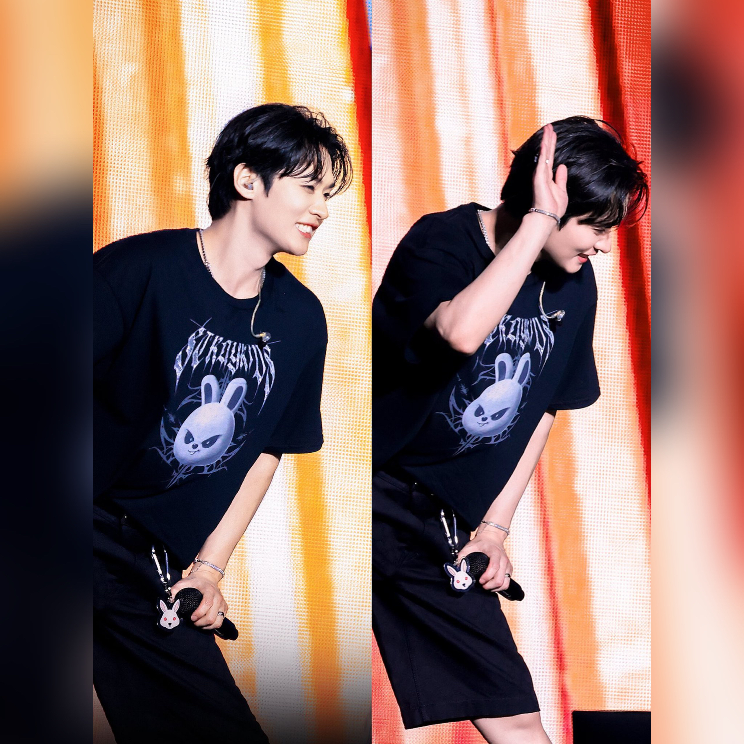 Recent activity shot of Lee Know (Stray Kids)