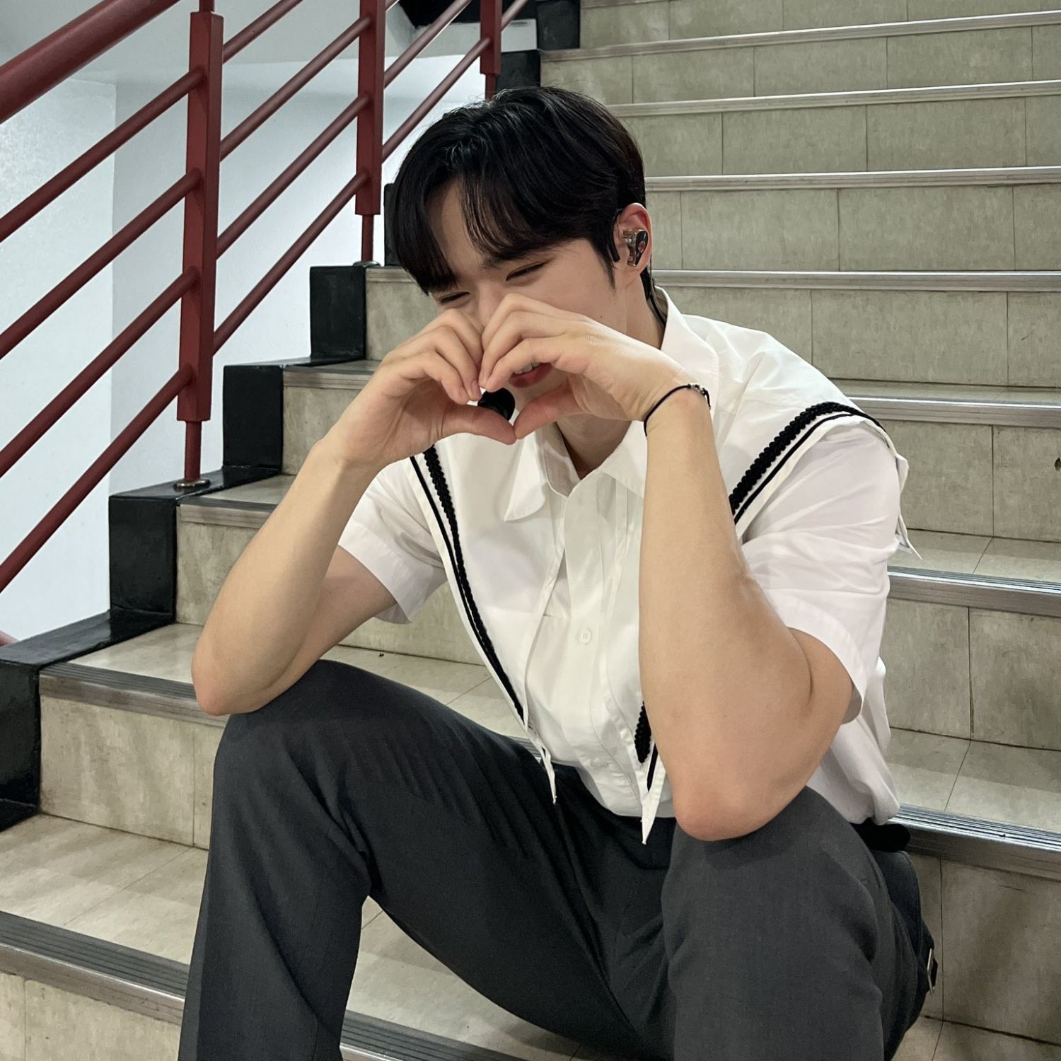 A moment captured by Kim Junseo (ALPHA DRIVE ONE)'s fan