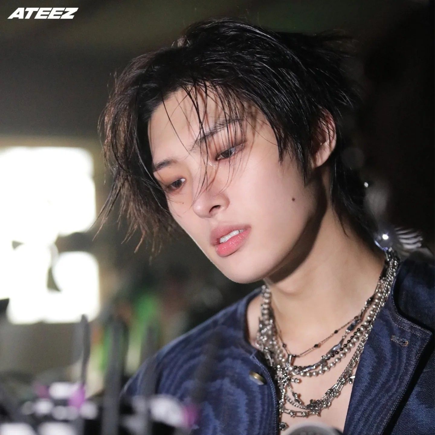 Recent activity shot of Mingi (ATEEZ)