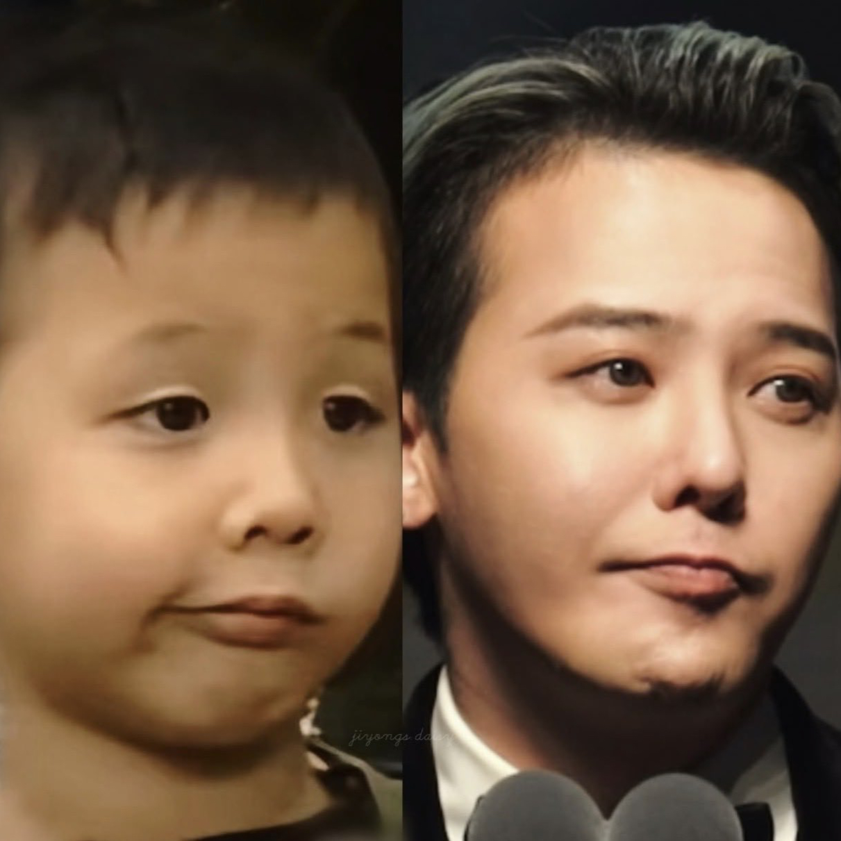 A moment captured by G-DRAGON (BIGBANG)'s fan