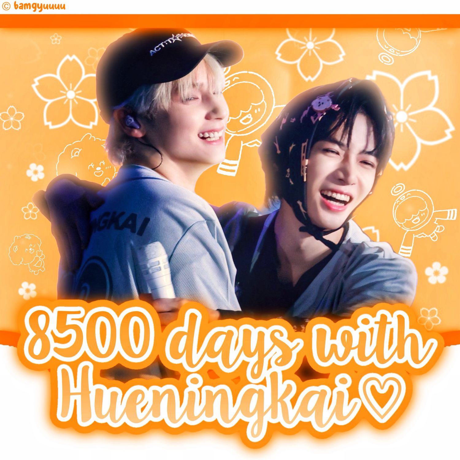 A moment captured by Beomgyu (TOMORROW X TOGETHER)'s fan