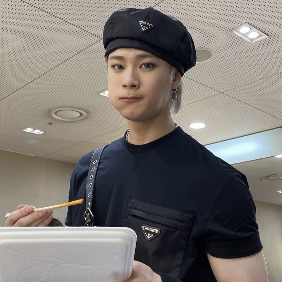 Recent activity shot of Moonbin (ASTRO)