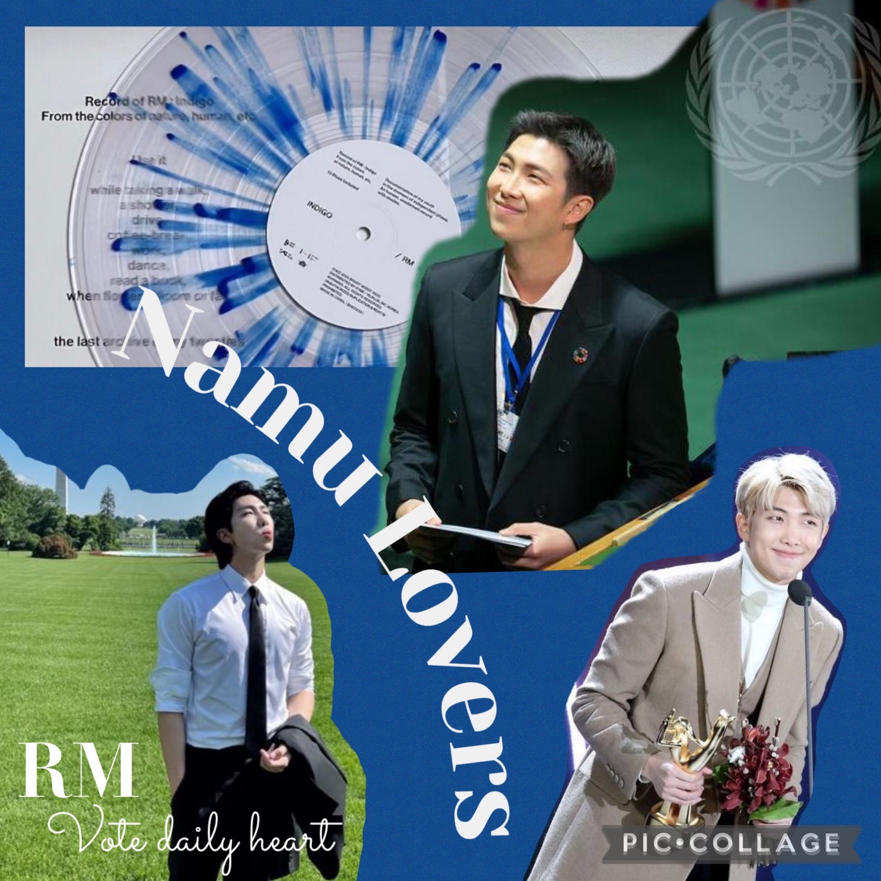 Recent activity shot of RM (BTS)