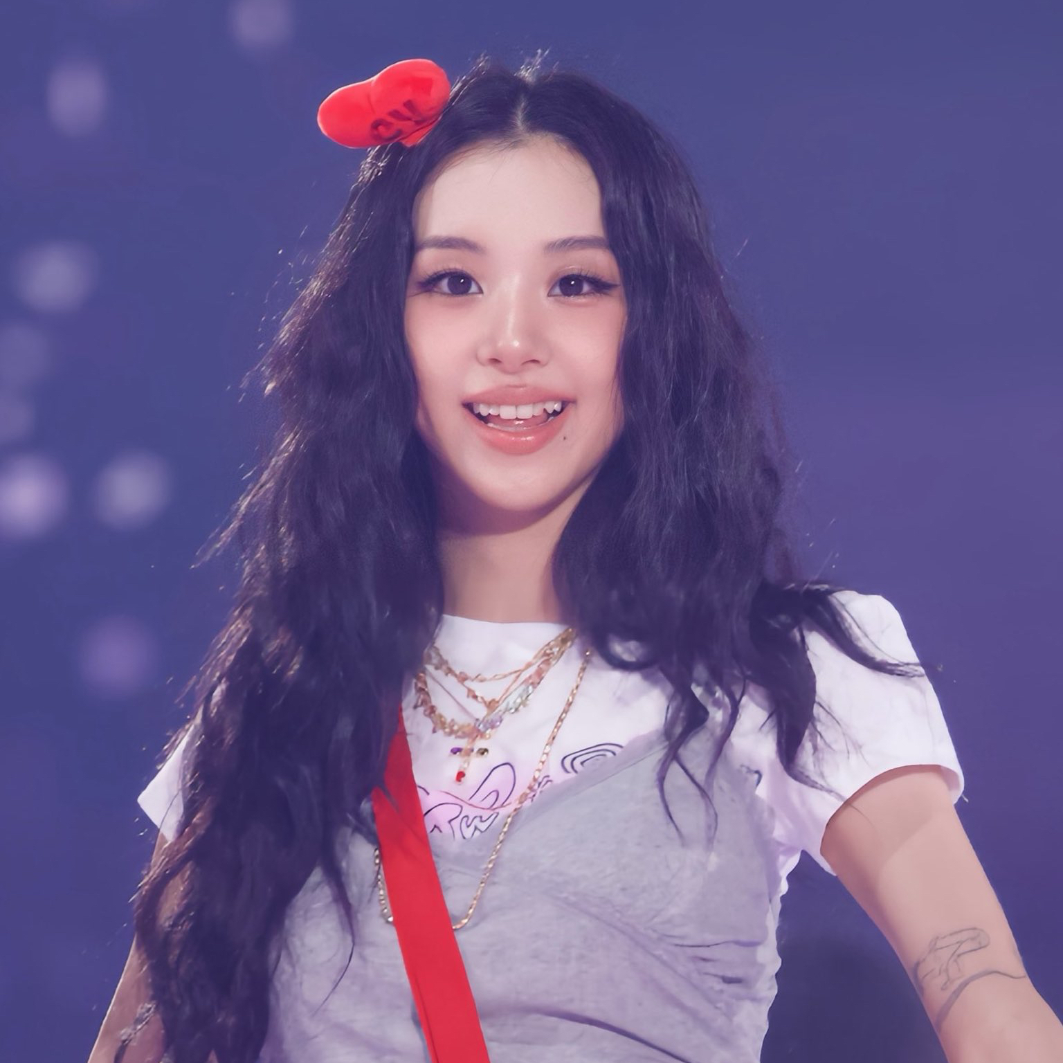 A moment captured by Chaeyoung (TWICE)'s fan