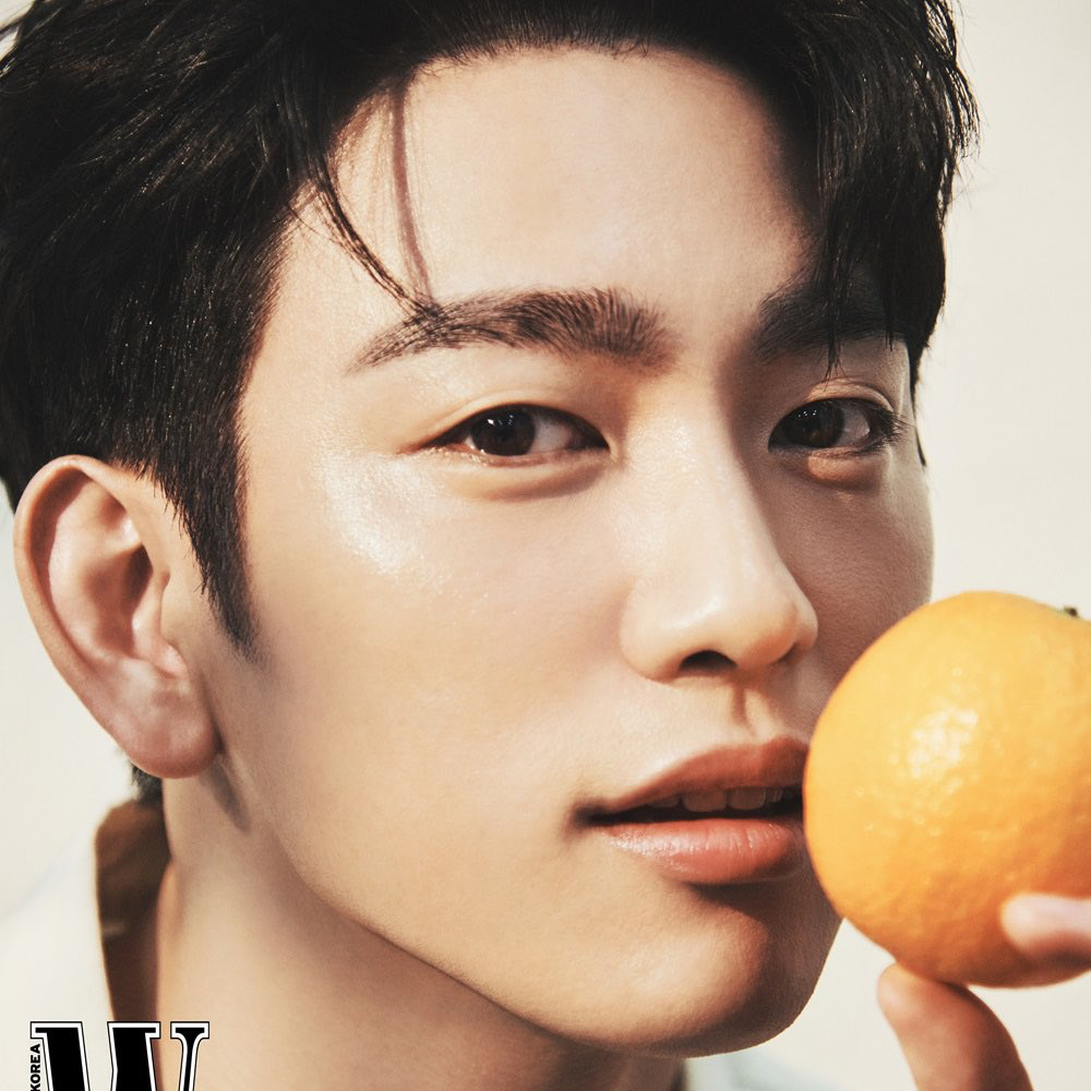 Recent activity shot of Jinyoung (GOT7)