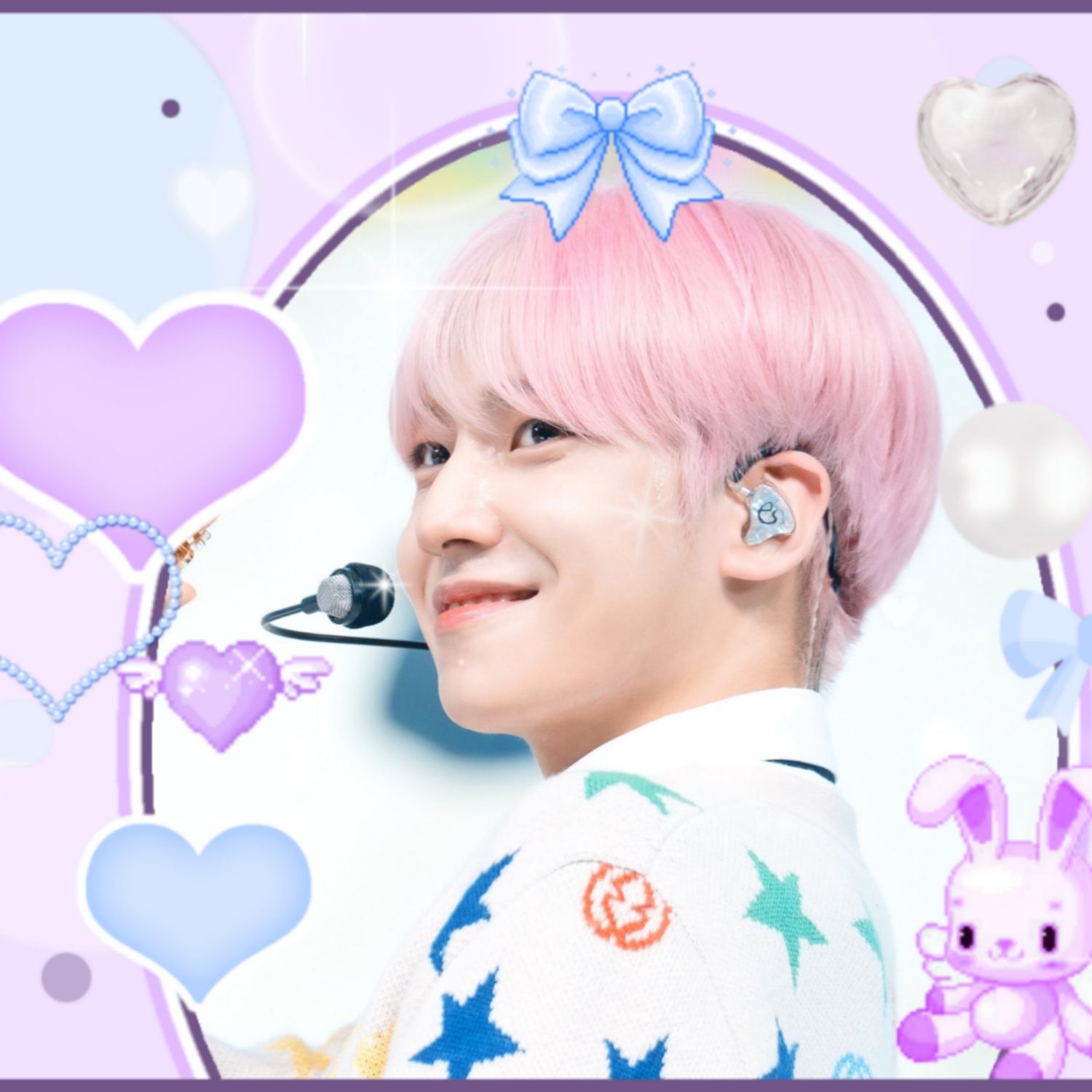 A moment captured by Lee Eunsang (YOUNITE)'s fan