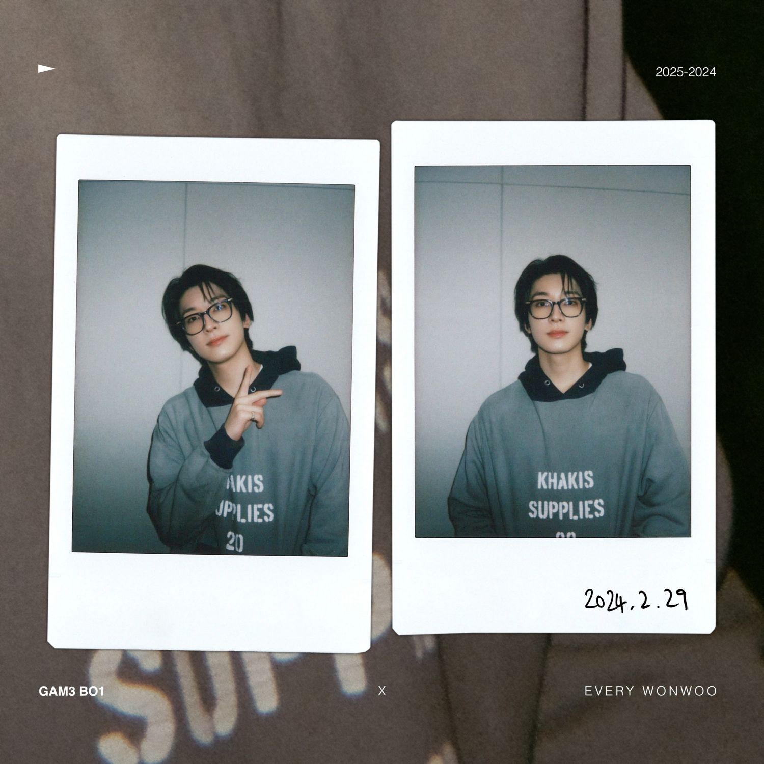 Recent activity shot of Wonwoo (SEVENTEEN)