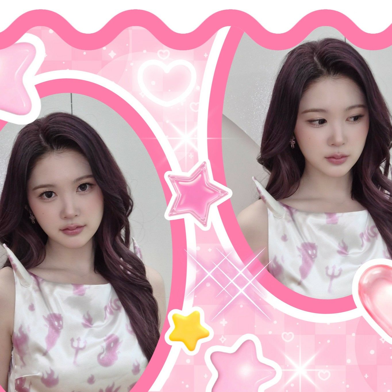 Behind-the-scenes cut of A-na (Hearts2Hearts)