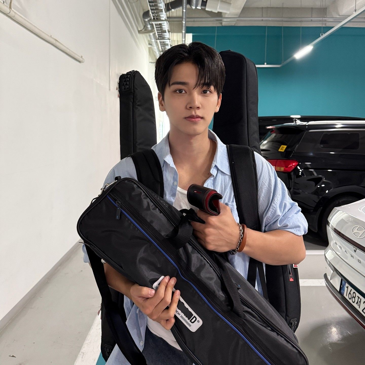A moment captured by HYUK (OMEGA X)'s fan