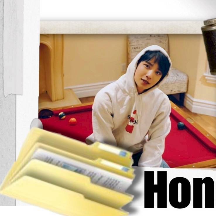 A moment captured by Joshua (SEVENTEEN)'s fan