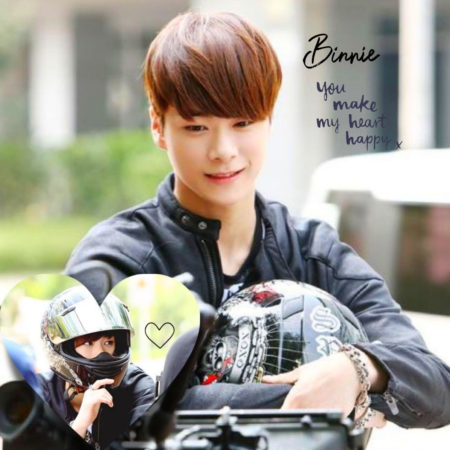 Recent activity shot of Moonbin (ASTRO)