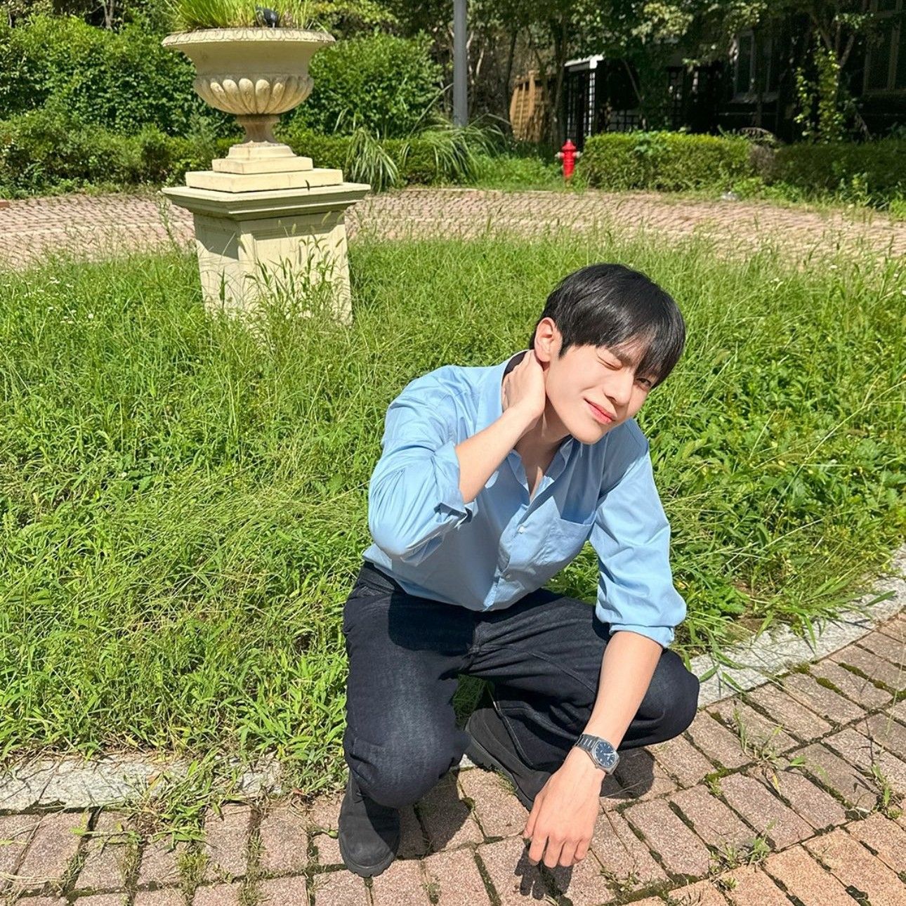 Recent activity shot of Park Donggyu