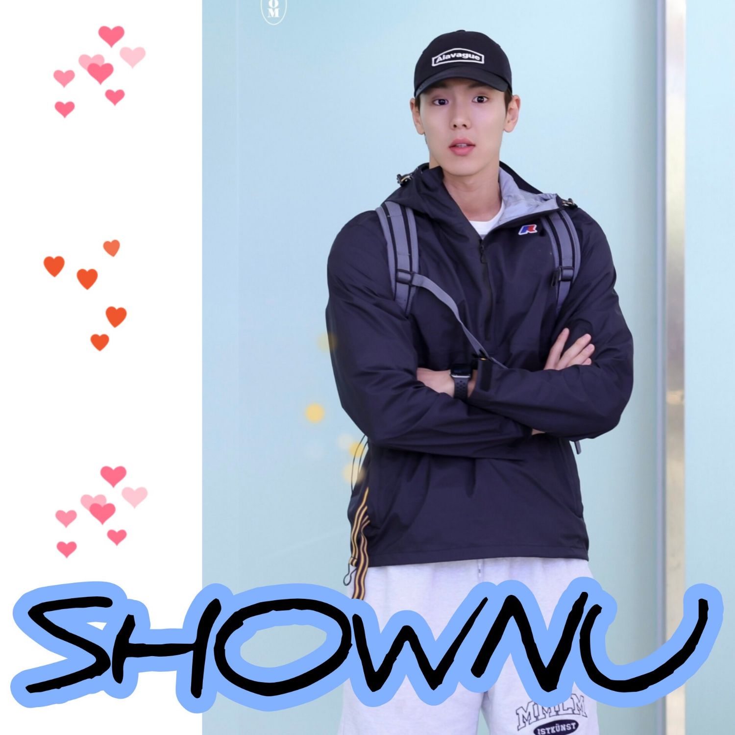 Recent activity shot of Shownu (MONSTA X)