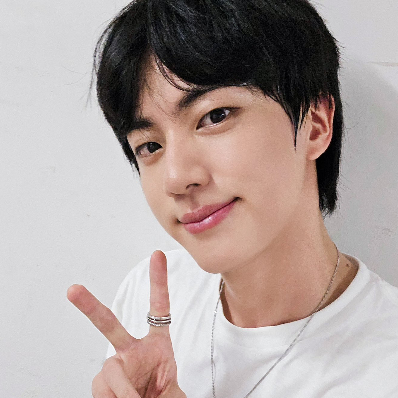 Recent activity shot of Jin (BTS)