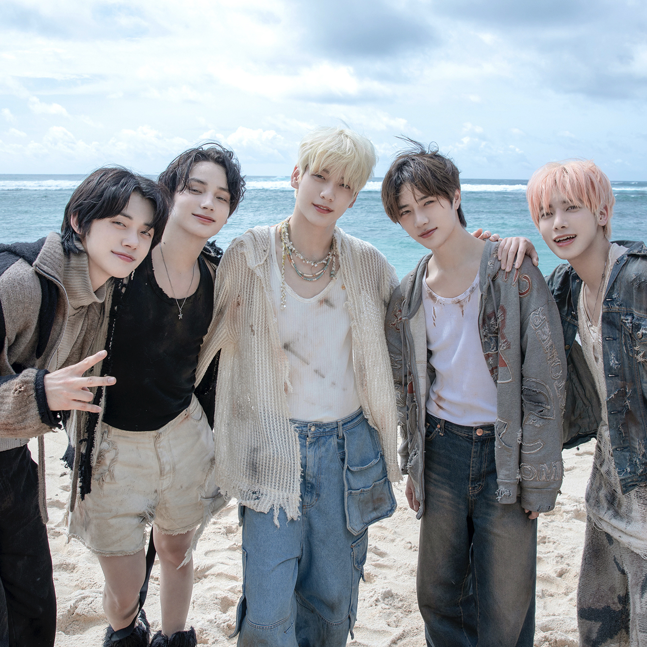 Recent activity shot of TOMORROW X TOGETHER