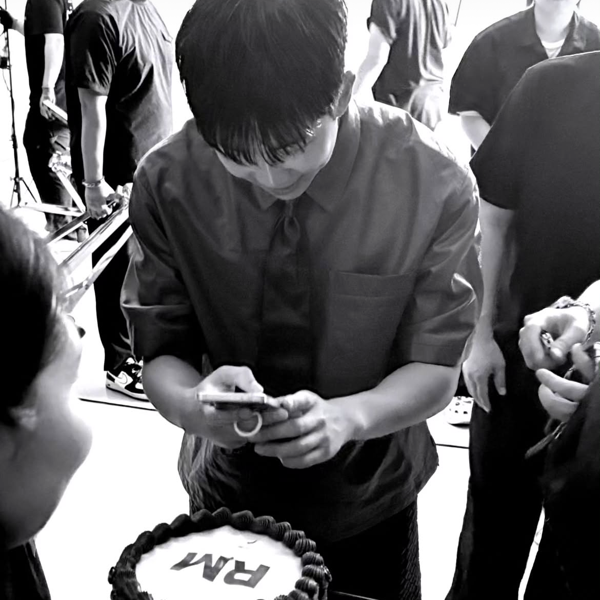 A moment captured by RM (BTS)'s fan