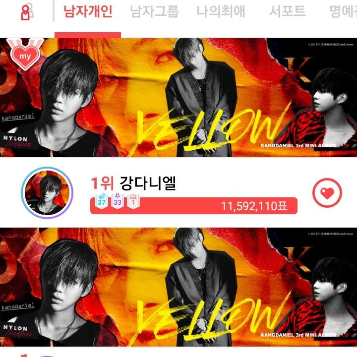 Foto aktivitas terbaru Kang Daniel