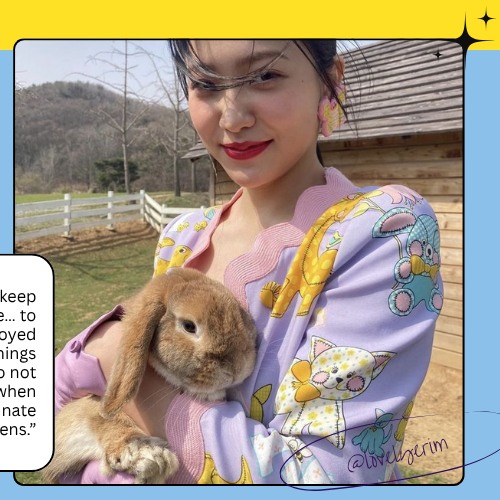 Recent activity shot of Yeri (Red Velvet)