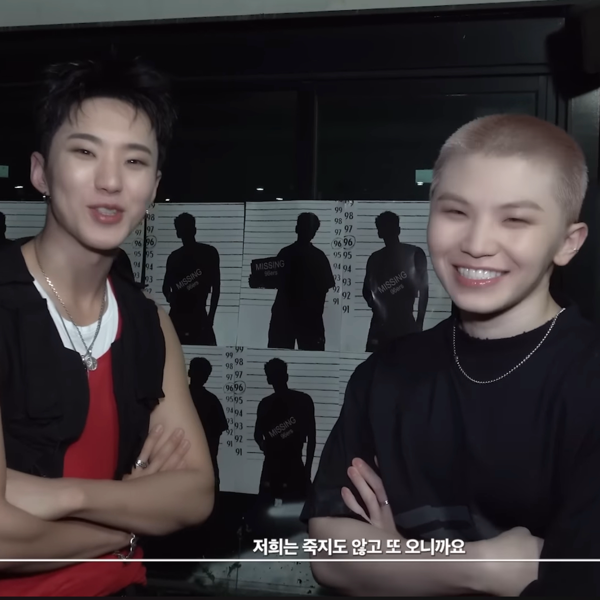 A moment captured by Woozi (SEVENTEEN)'s fan