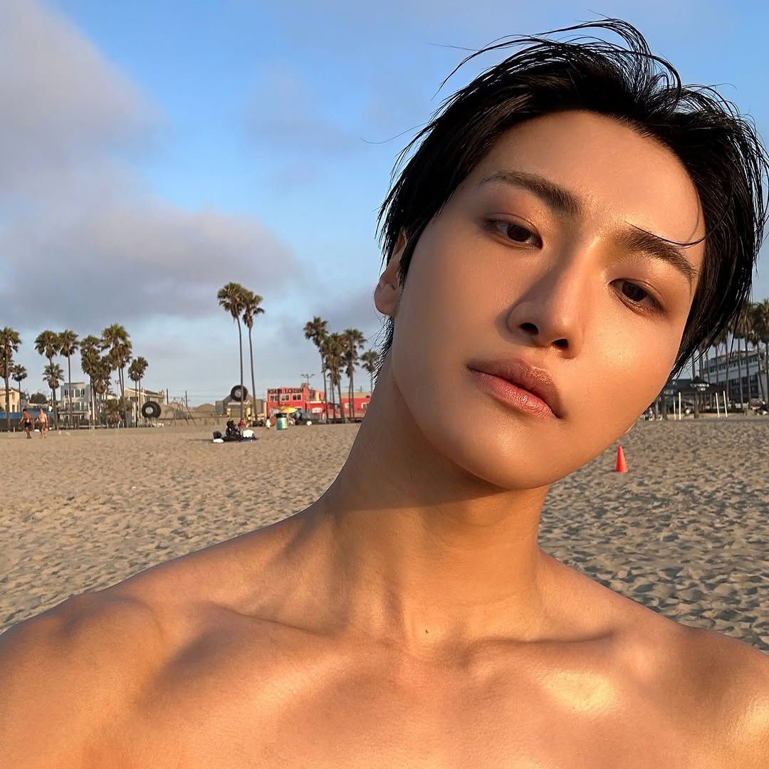 Recent activity shot of Seonghwa (ATEEZ)