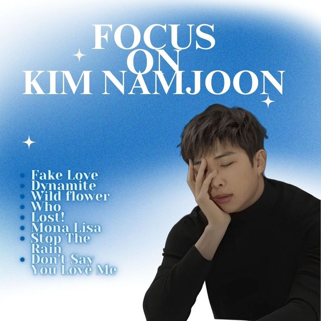 Recent activity shot of RM (BTS)