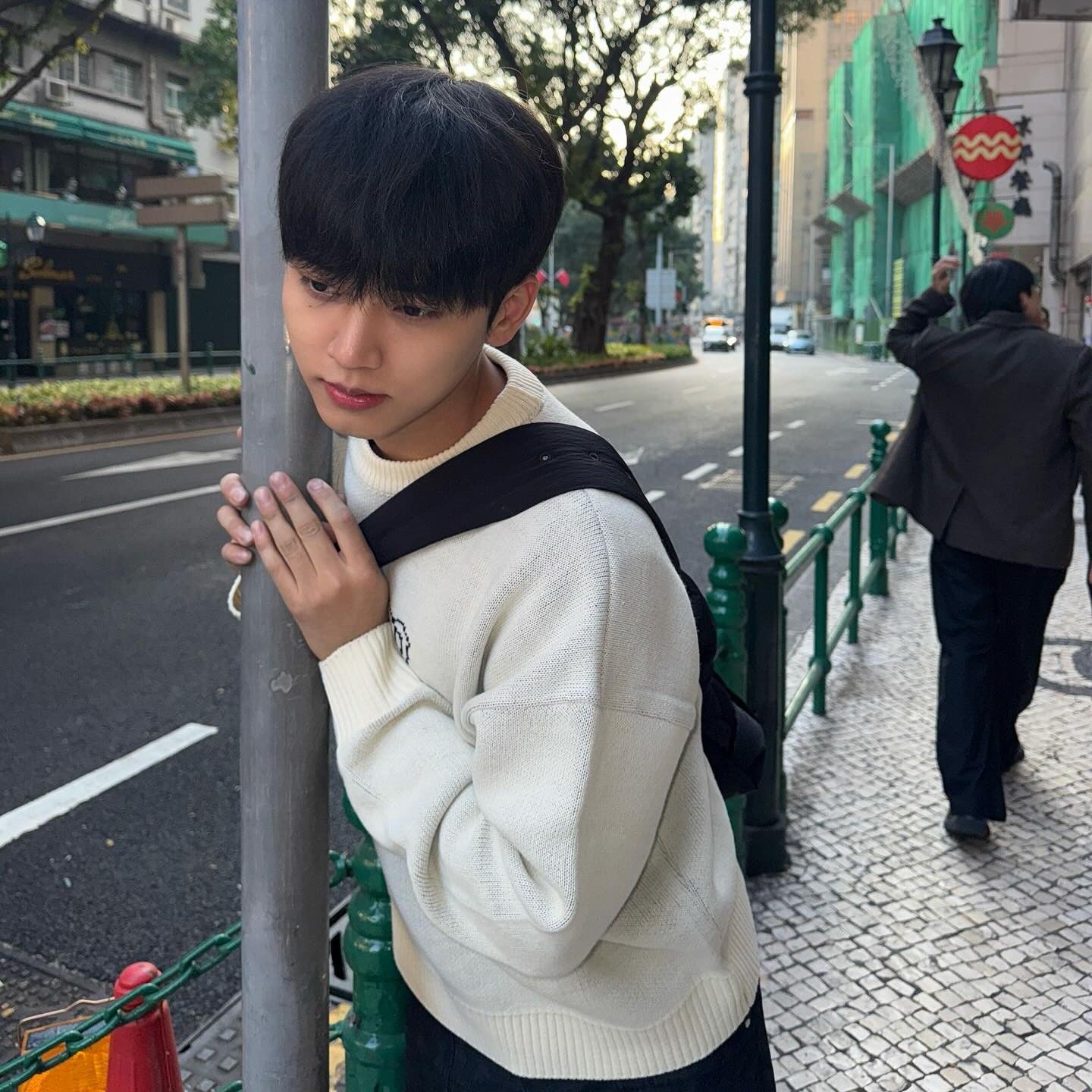A moment captured by HYUK (OMEGA X)'s fan