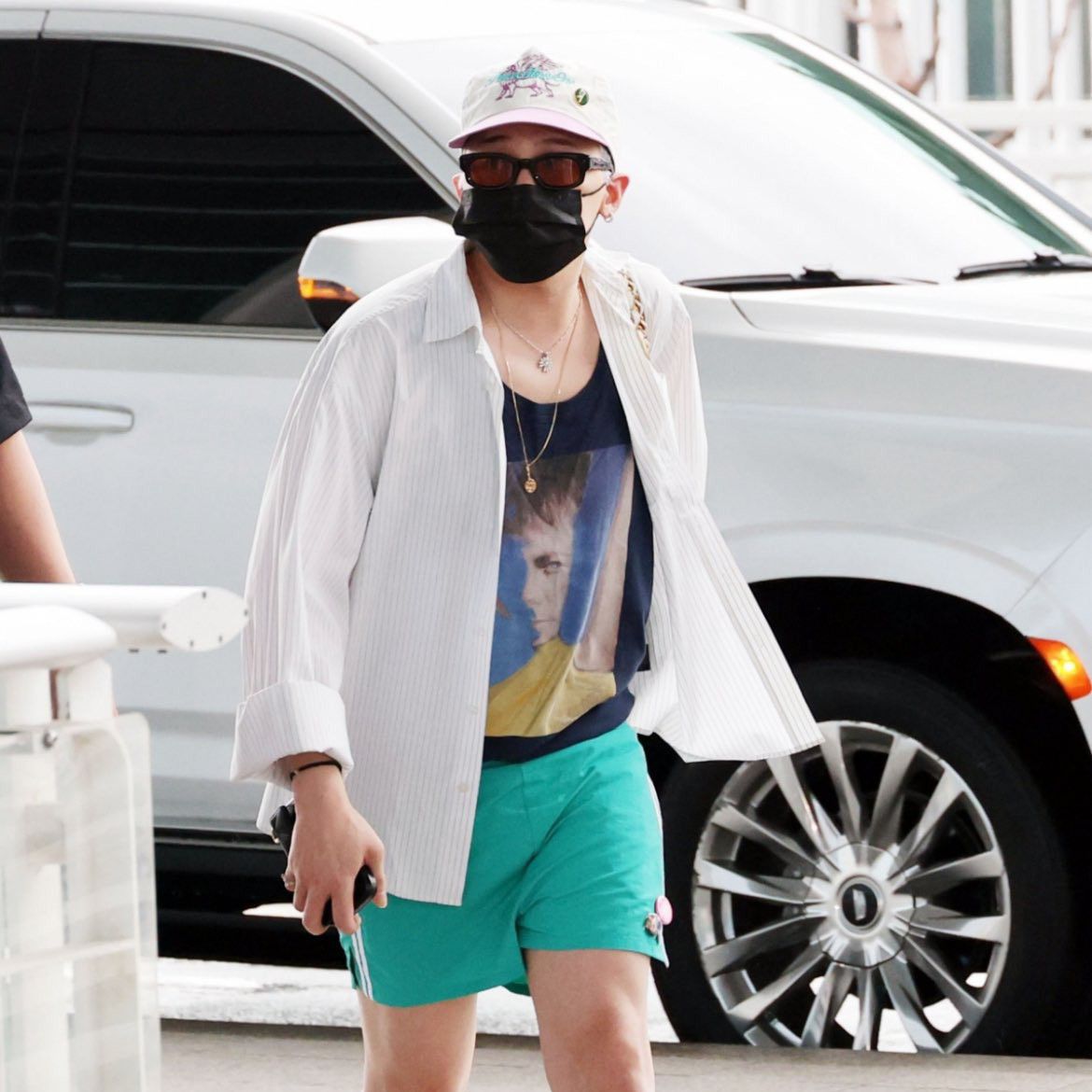 G-DRAGON (BIGBANG)の舞台裏ショット