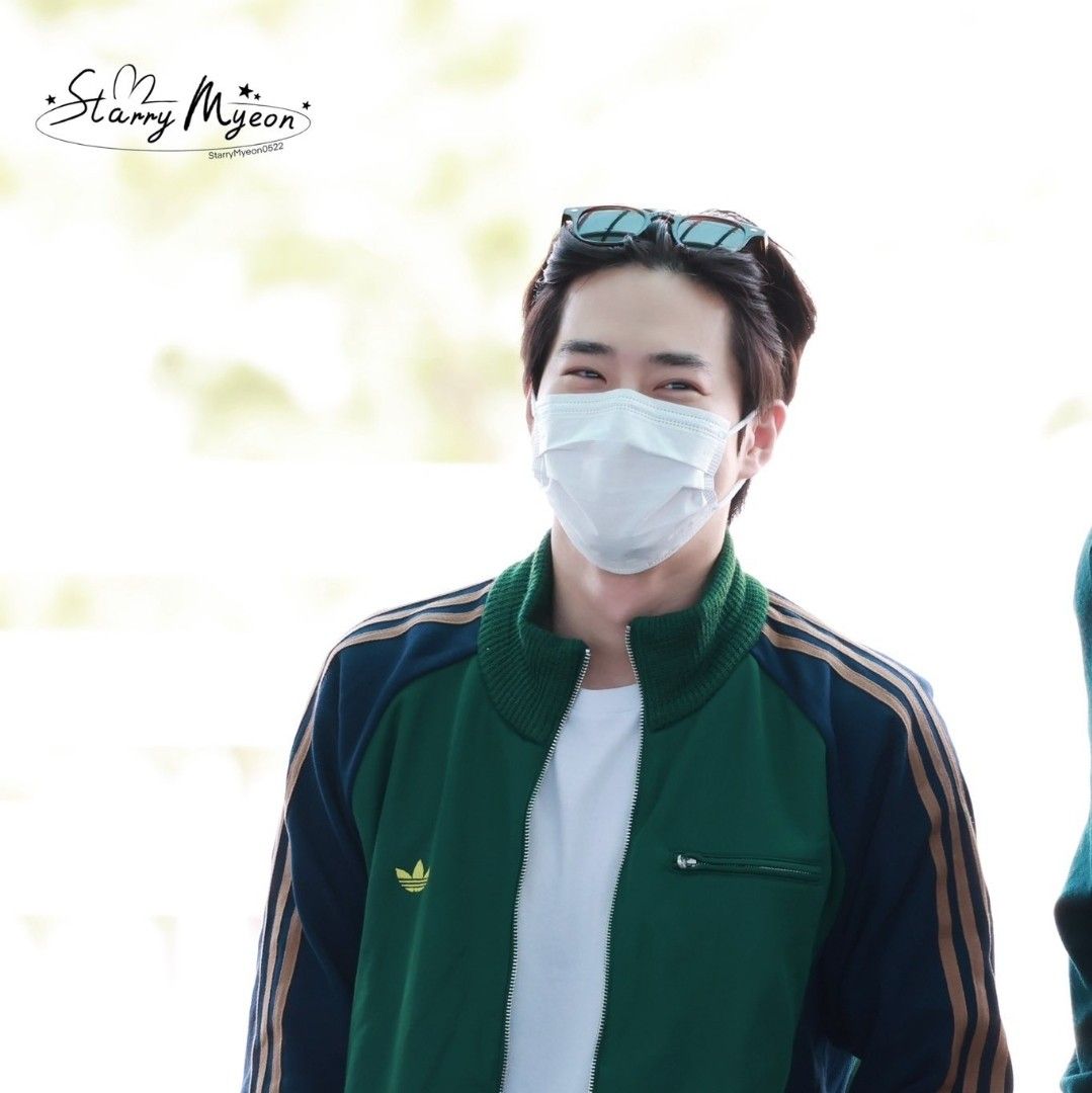 Behind-the-scenes cut of Suho (EXO)