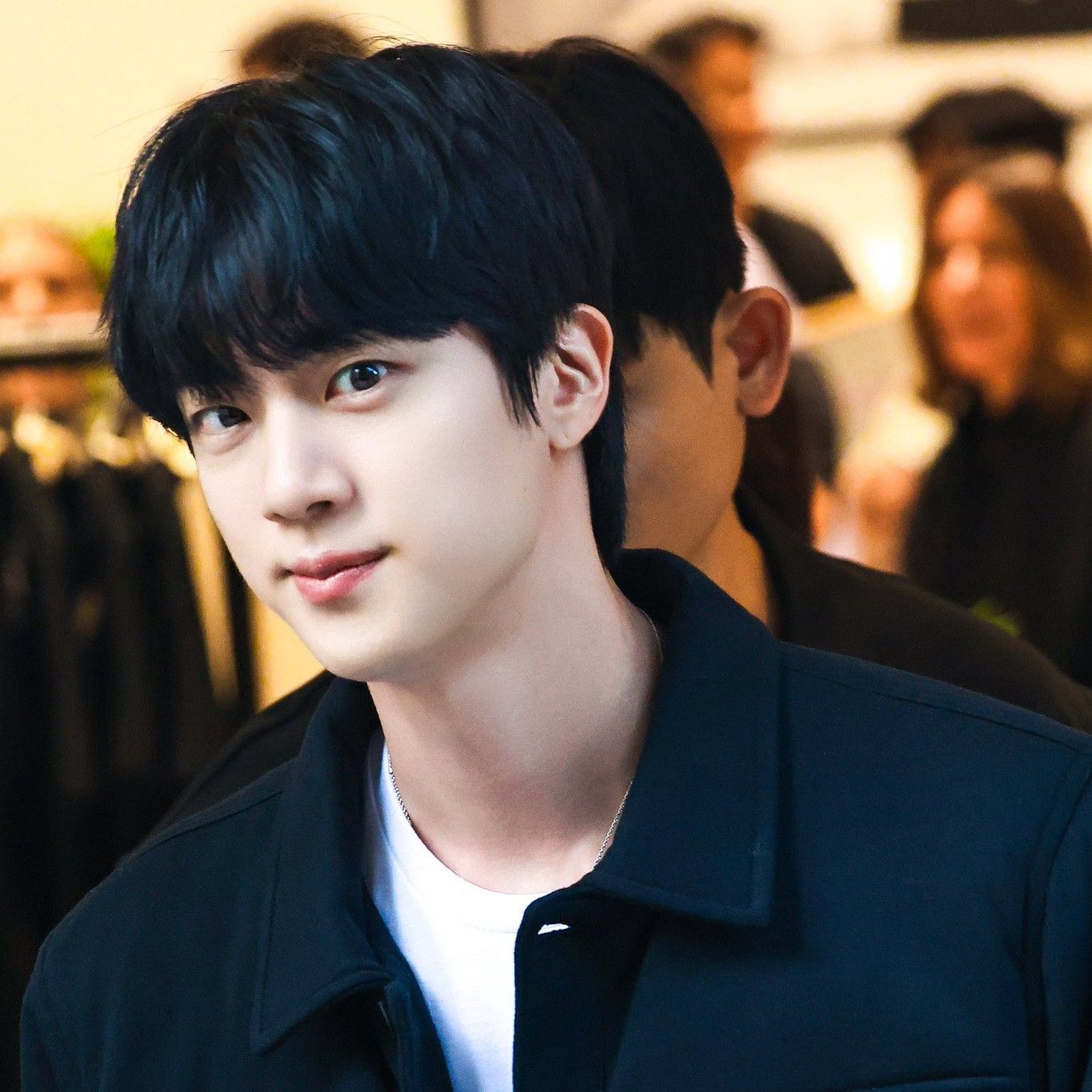 Recent activity shot of Jin (BTS)