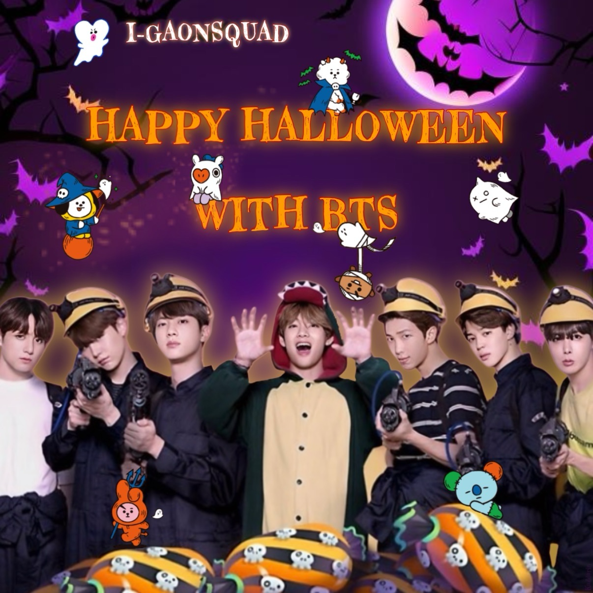 방탄소년단의 비하인드 컷