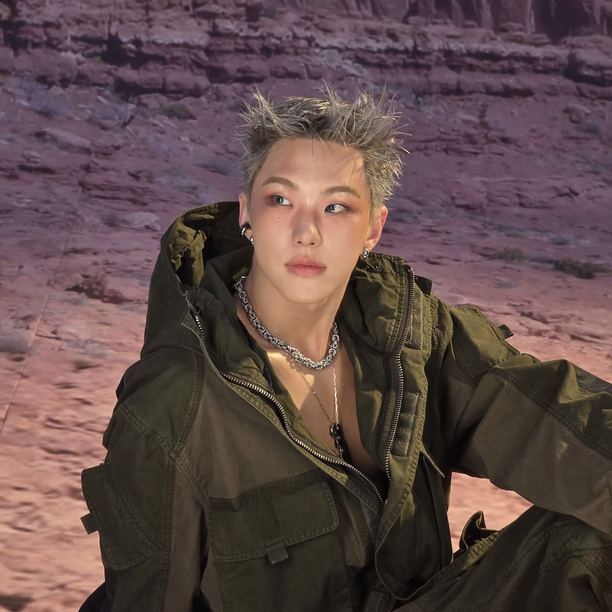 Recent activity shot of Hoshi (SEVENTEEN)