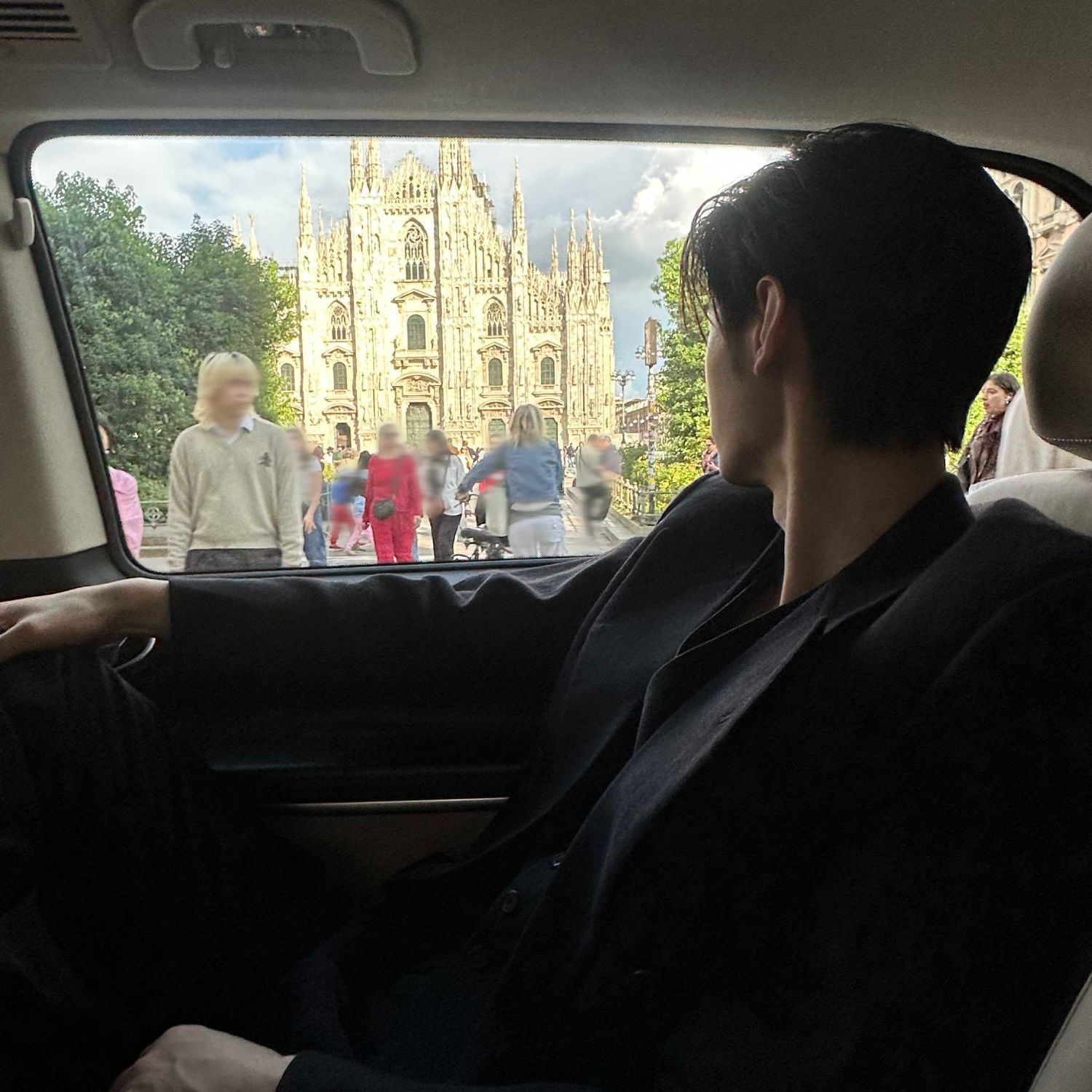 A moment captured by ENHYPEN's fan