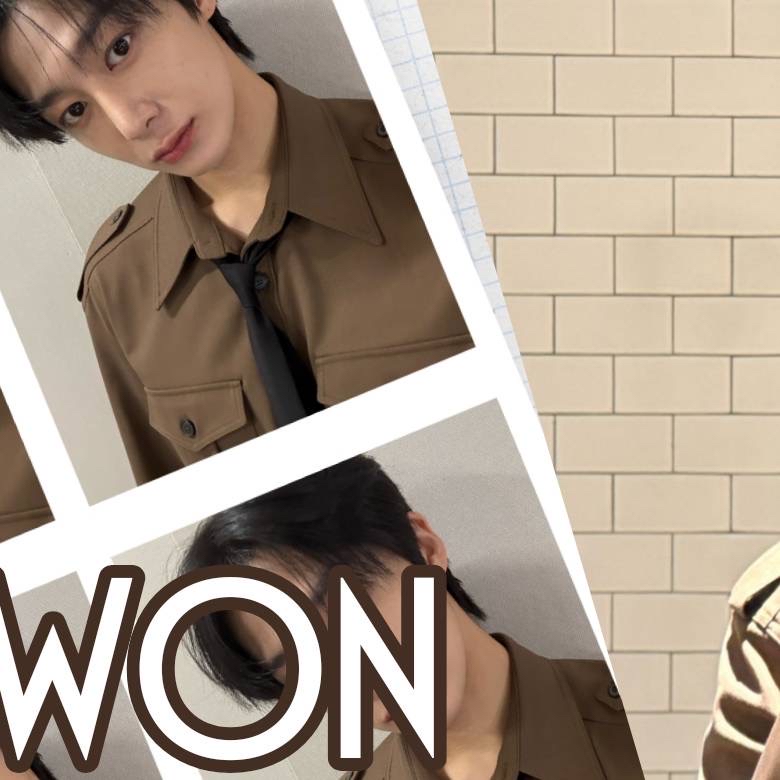 A moment captured by Hyungwon (MONSTA X)'s fan