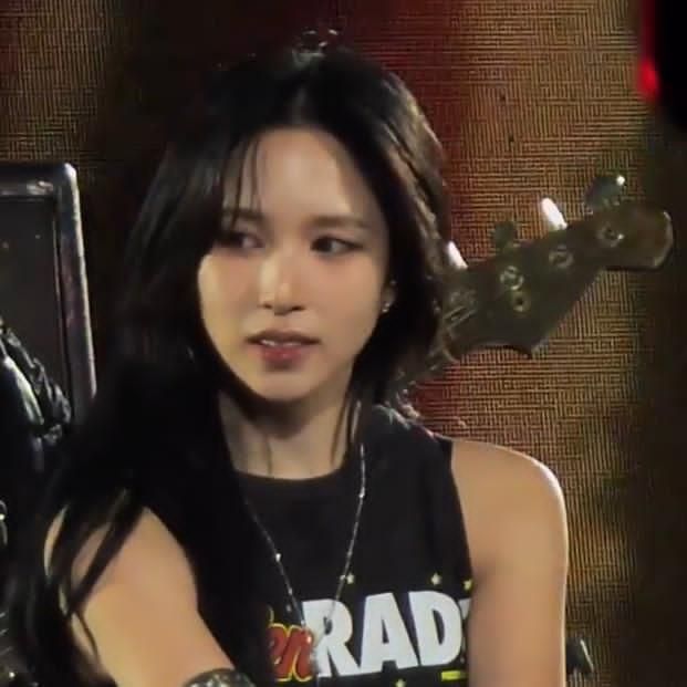 Recent activity shot of Mina (TWICE)