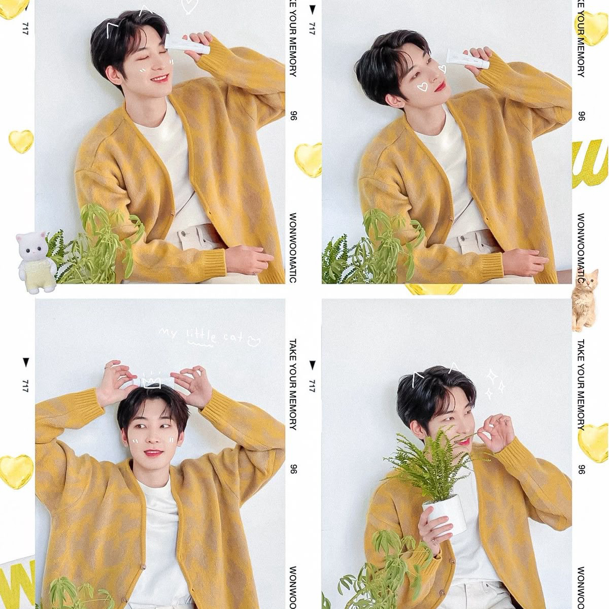 Recent activity shot of Wonwoo (SEVENTEEN)