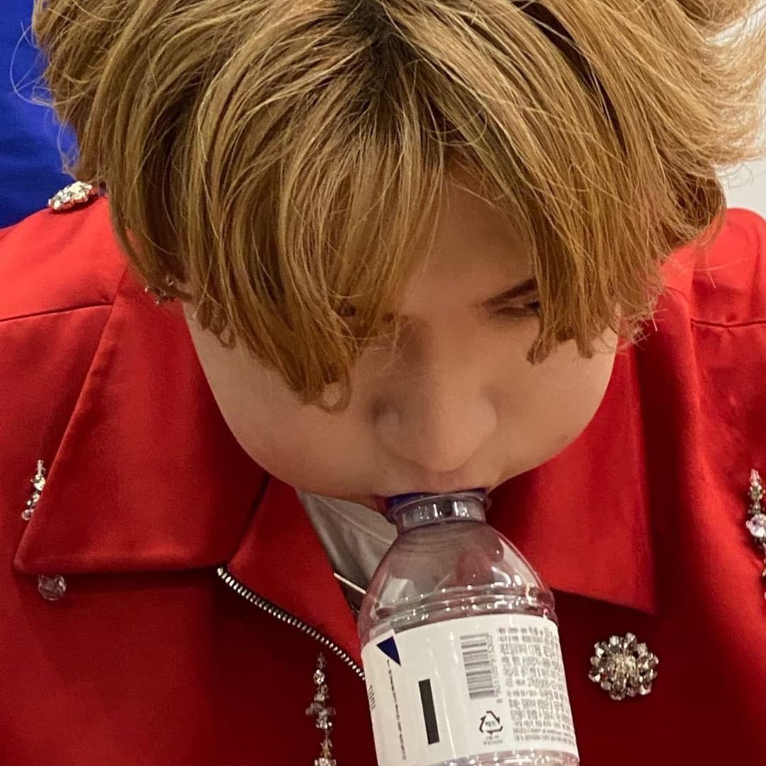 A moment captured by HAN (Stray Kids)'s fan
