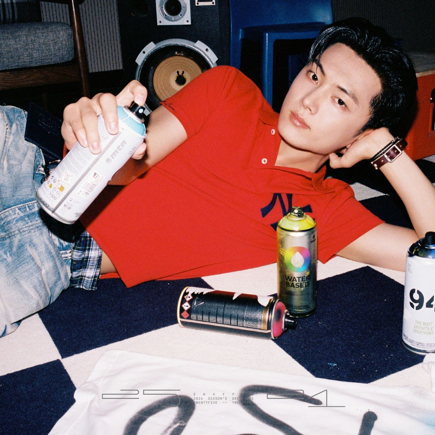 Recent activity shot of Jay (ENHYPEN)