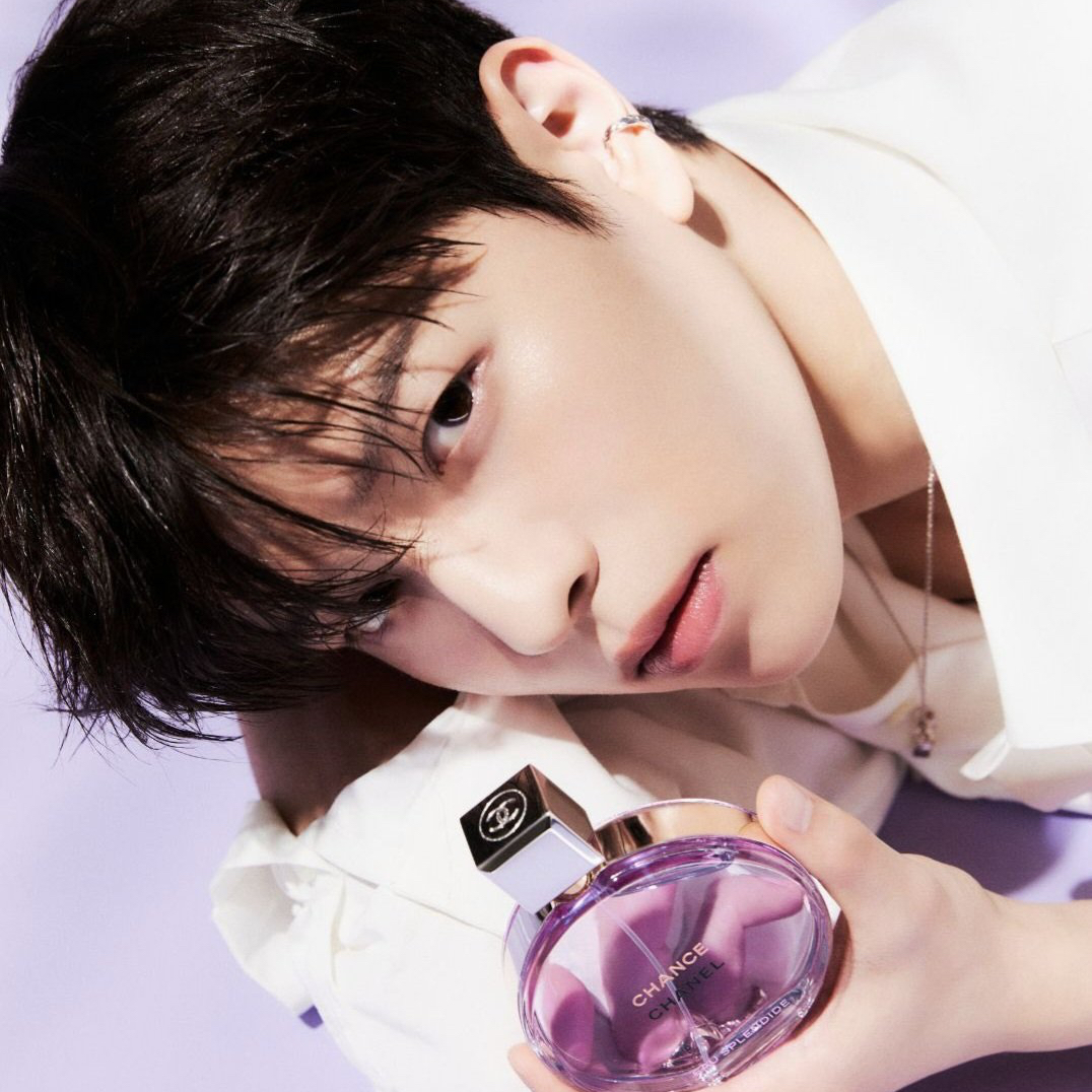 Recent activity shot of Seungmin (Stray Kids)