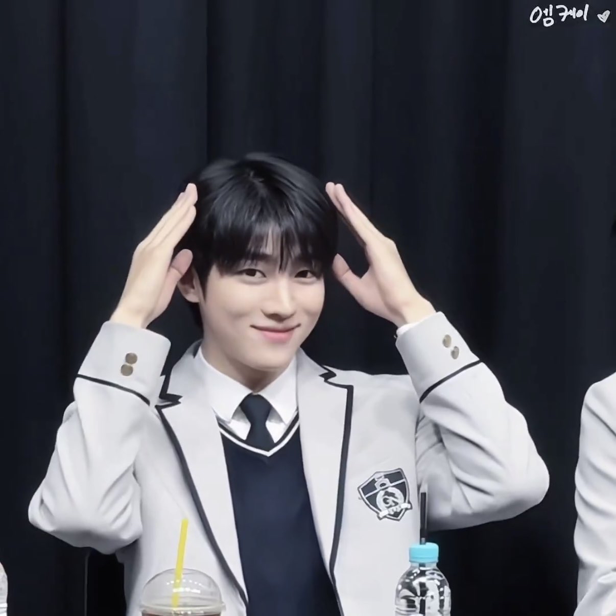 A moment captured by Jaechan (DKZ)'s fan