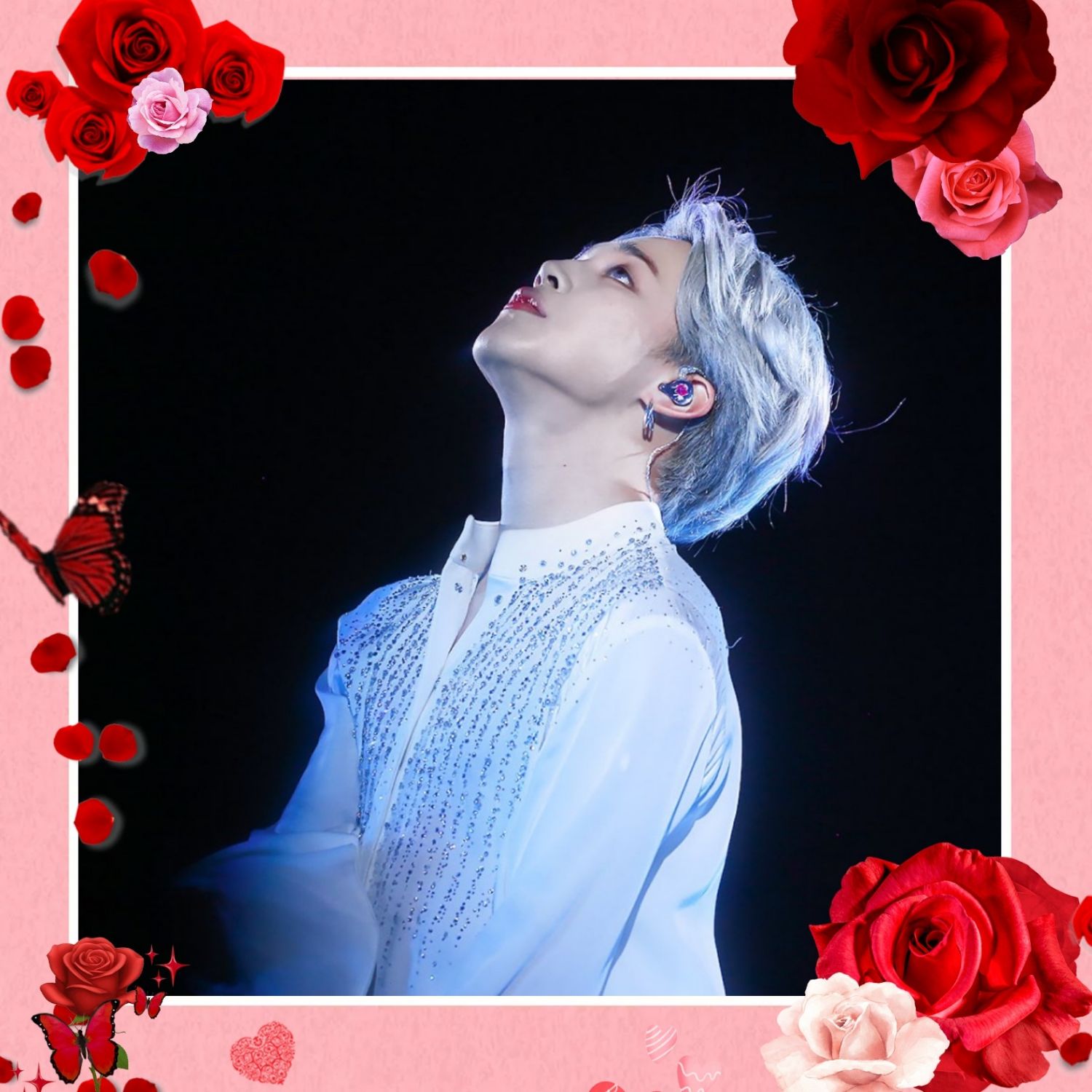 A moment captured by Jimin (BTS)'s fan
