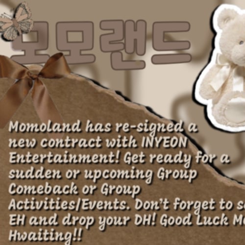 Recent activity shot of MOMOLAND