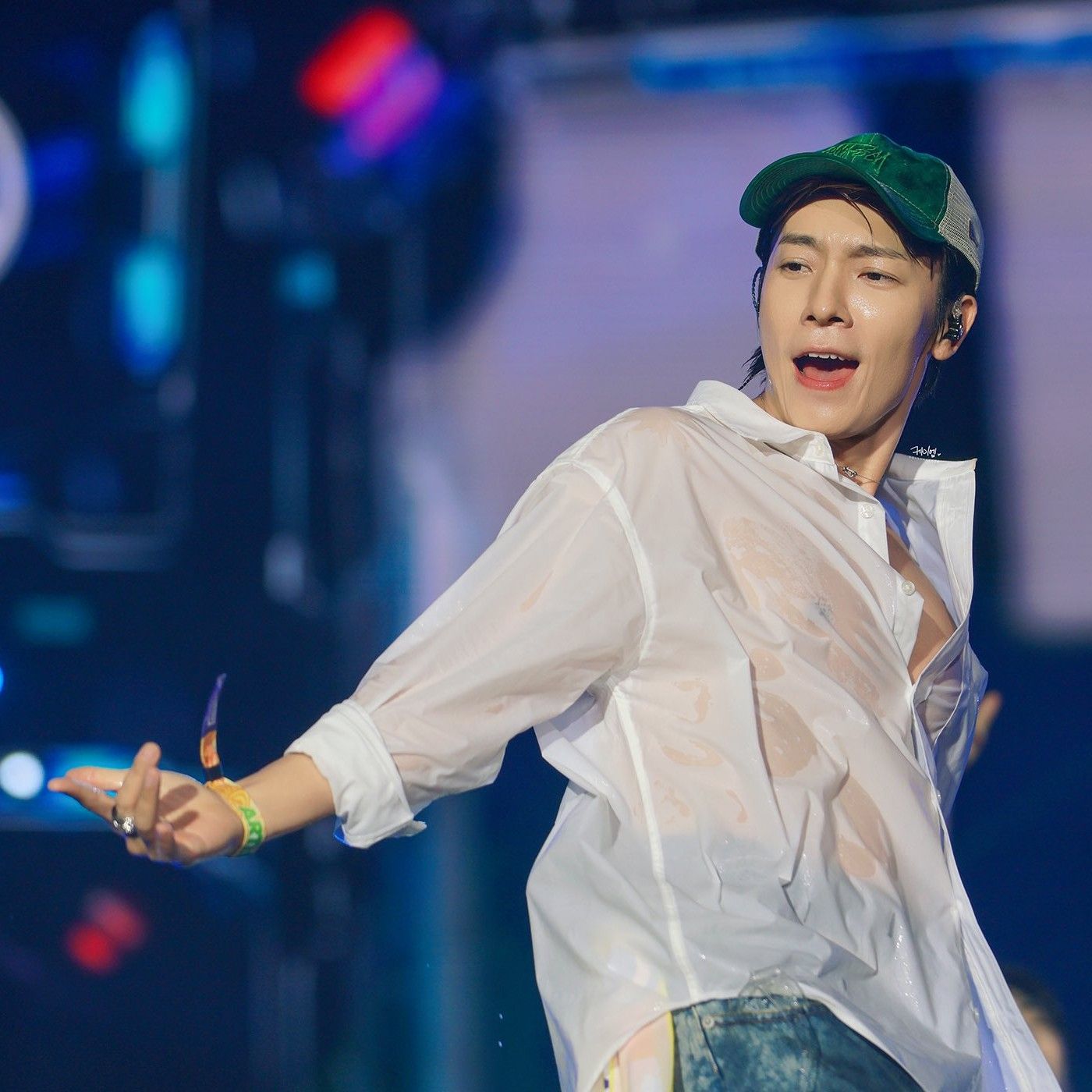 A moment captured by Super Junior's fan