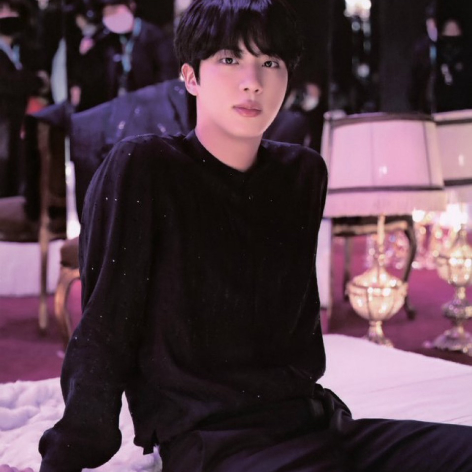 Recent activity shot of Jin (BTS)