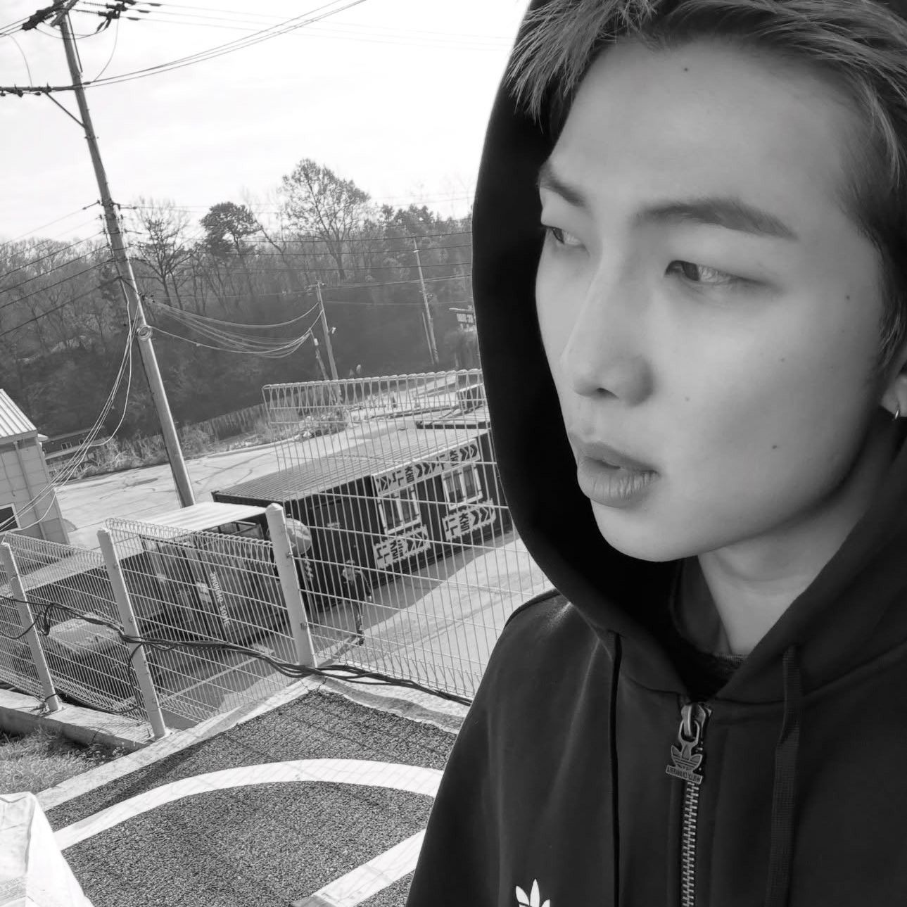 A moment captured by RM (BTS)'s fan