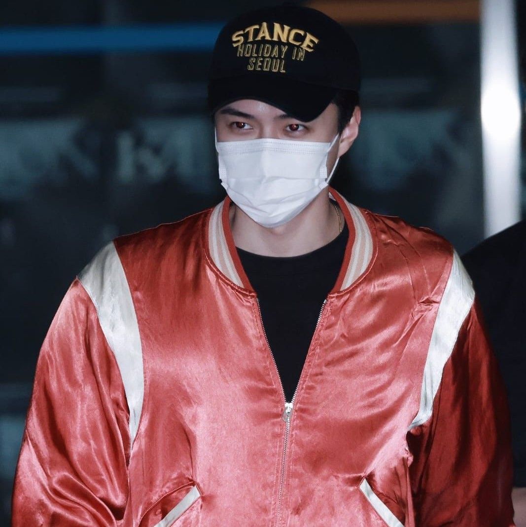 Behind-the-scenes cut of Sehun (EXO)