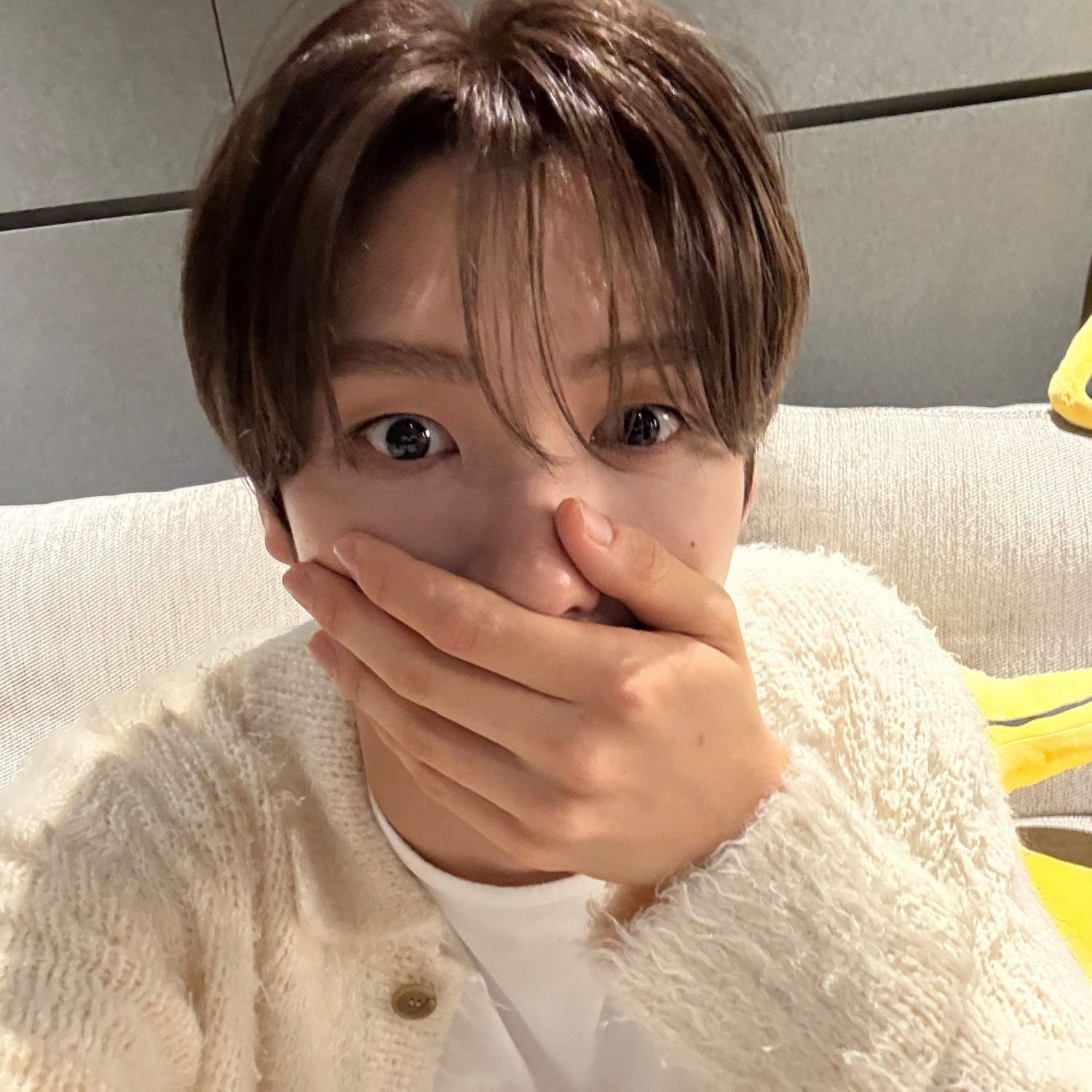 A moment captured by Youngjae (TWS)'s fan