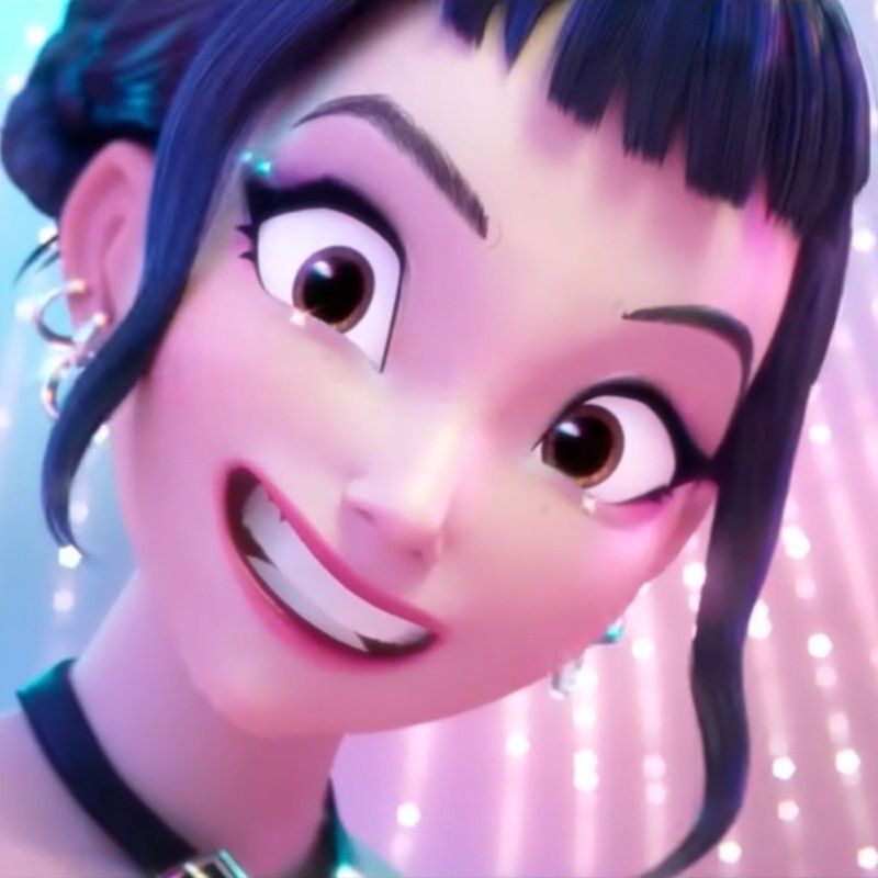 Behind-the-scenes cut of Zoey (HUNTR/X)